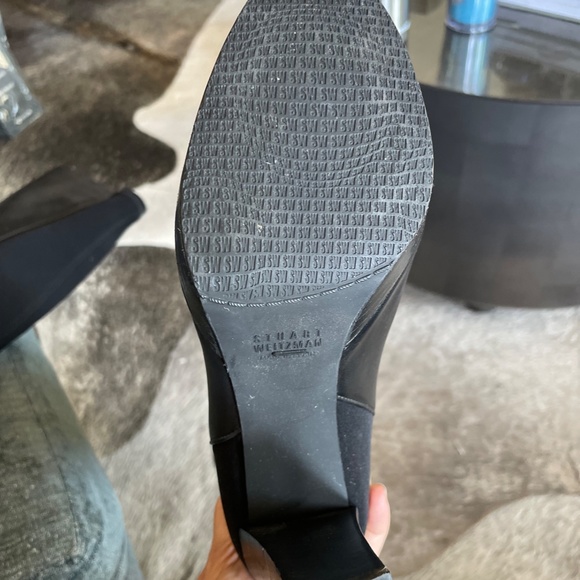 Stuart Weitzman 50/50 platform leather boots - Picture 5 of 7